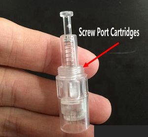 9/12/36/42/nano Pin Replacement Needles Cartridge tips Screw Port Cartridges For YYR Electric Derma Pen Auto Micro Stamp