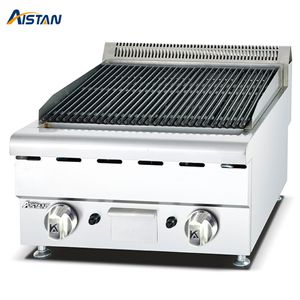 GH589 Commercial Central Hot Stainless Steel Grill / Electric Lava Rock Grill Machine na sprzedaż