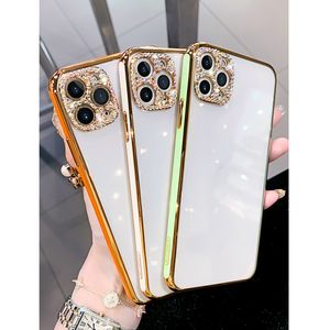 Electroplated Diamonds Phone Case For IPhone 11 Pro Max XR XS X XS Max All-inclusive Cover For IPhone 7 8 Plus SE2020
