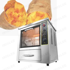 Wholesale sweet corn machine for sale - Group buy Commercial Stainless Steel Roasted Sweet Potato Oven W Electric Corn Roaster Baking Stove Grilled Machine V