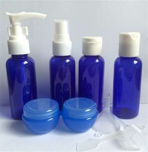 Resorflaskor med toalettartiklar Bagläckande kosmetiska sminkvätska behållare Perfekt för affärsresa eller personlig resa