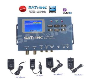 Satlink WS6990 Localisateur Terrestre Itinéraire DVB-T Modulateur AV Compteur Numérique Finder WS-6990