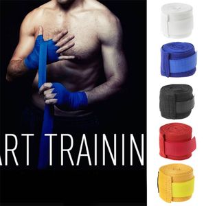 1 çift/2pcs Yeni spor pamuk kayış boks bandaj sanda el eldivenleri sararlar erkekler erkek kadın boks eğitimi eldiven elek