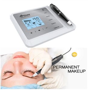 Artmex V9 Permanent Microblading MTS PMU Digital Permanent Makeup Tattoo Machine micro blading penna Sopracciglio Eyeliner Labbra CE, DHL Fast Ship