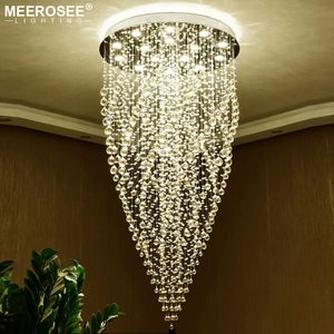 Lampadario in cristallo rotondo moderno Lampadario a soffitto ambra Lampada da soffitto Lustro DE CRISTAL con GU10 Lights Scaffale Lustri Home Lighting