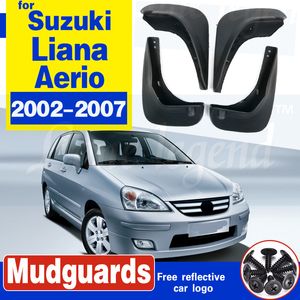 Car Mud Flaps For Suzuki Liana Aerio SX Baleno 2002-2007 Mudflaps Splash Guards Mud Flap Mudguards Fender 2003 2004 2005 2006