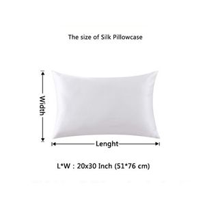 2PCS set 100% Natural Mulberry Silk Pillowcase Zipper Pillowcases Real Silk Pillow Case Cover Satin For Home Bedding 51 76cm250x