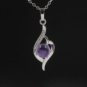 Collana con ciondolo cuore in pietra naturale, cura chakra, lettera parola N, pendenti, gioielli, regali di compleanno per lei/mamma/moglie/migliore amica