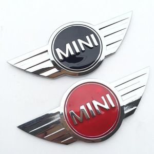 3D capô dianteiro do carro capô adesivo de metal emblema do porta-malas traseiro para MINI Cooper256S