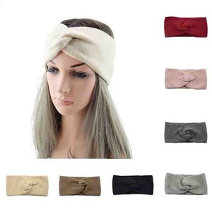 Banda de invierno para mujeres turbantes el￡sticas turbantes turbantes bandas de cabello tejido espiral chicas maquilladoras cabello accesorios para el cabello
