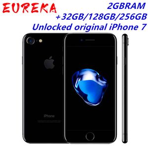 Entsperrte generalüberholte Original-Apple iPhone 7 4G LTE-Handys 32/128 GB/256 GB IOS 12,0 MP Kamera Quad-Core-Fingerabdruck 12 MP 1960 mA