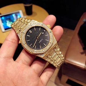 Montre 01 Quality Top De Luxe West Tieceng Automatic Mechanical Movement Upper and Lower Sapphire Mirror Diamond Watch Men Watches 41*10mm