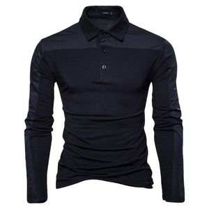 メンズポロスメンズTシャツ秋と冬のスタイルの販売大規模な男性Tシャツカジュアル長袖シャツ