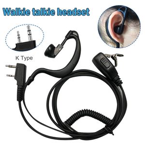 Police Ear Hook Earpiece Headset PTT Earphone for Midland Radio GXT550 GXT1050 GXT1050VP4 G5 G7 G225 Walkie Talkie