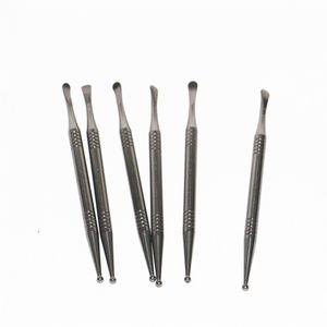 Высочайшее качество ручной инструмент GR2 Titanium Dabber длиной 110 мм с наконечниками шарикового точка и наконечник ложки DAB