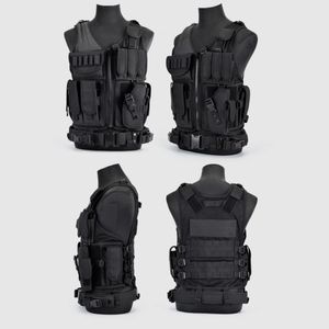 Taktisk västjaktväst för Combat Assault Plate Carrier Tactical Justerbar storlek Cs Utomhuskläder