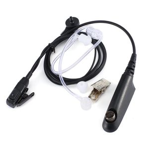 Air Acoustic Tube Earpiece Mic Headset Ptt For Motorola Gp380 Portable Radio Walkie Talkie Gp328 Gp1280 Pro5150 Gp338