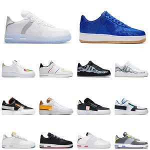 force 1 reagire 1 dunk uomini donne scarpe leggere Bone LX Bling Grigio Nebbia Sail Gum all'aperto aviazione 1 Cactus Jack mens scarpe da ginnastica allenatore