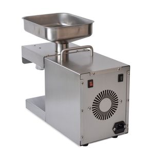 oil press Stainless Steel Oil Press Machine Automatic Oil Extraction Peanut Coconut Olive Extractor Expeller 220v