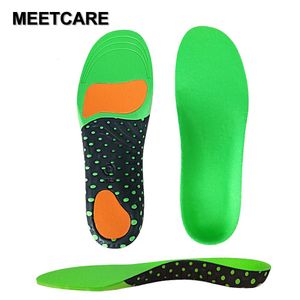 EVA Palmilhas ortopédicas Orthotics pé plano Saúde Sole Pad para sapatas inserir o suporte Arch pad para Fascite plantar Pés Cuidados