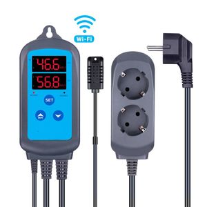 Freeshipping EU-kontakt IHC-200 WIFI 2200W Intelligent luftfuktighetsregulator Humidistat med luftfuktare avfuktare Funktion Gratis App