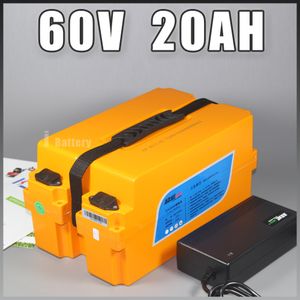 60V 20AH Li-iom pil Elektrikli bisiklet Battery scooter Pack, AB ABD Free Harç Vergiler