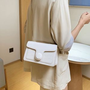 New-padrão quadrado Bag Handbag elegante Ombro axilas Largura 22 centímetros