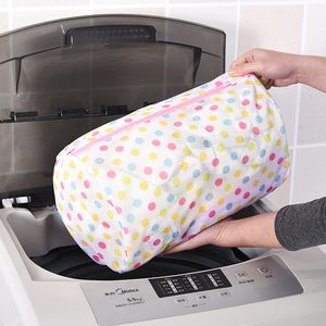 20*30cm Bra Print Washing Care Laundry Bags Round Clothes Wash Bag Washing Machine Underwear Underpants Washing Bag Mesh Bag BC BH0962-3