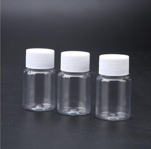 30ml Clear Plastic Bottle Small Packing Bottles Bottle with Screw Cap