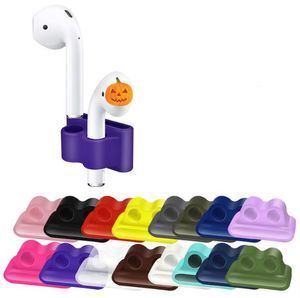 50pcs navio livre para Apple Airpods fone Titular Case Capa Para iWatch Strap Anti-perdida luva de silicone Assista bracelete Com Bracket