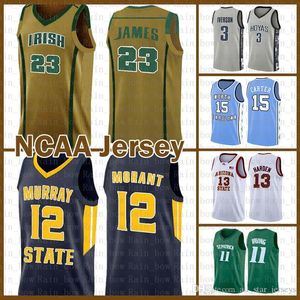 Ja 12 Morant Basketball Jersey Lebron 23 James Kyrie Dwyane 3 Wade Irving Ncaa Kawhi Stephen 30 Curry Leonard College Russell 0