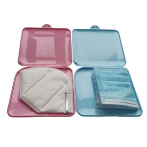 Dustproof Face Masks Container Portable Disposable Mask Case Safe Pollution Free Disposable Mask Storage Box