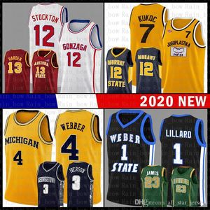 John 12 Stockton NCAA Gonzaga Bulldogs High Michigan Wolverines Chris 4 Webber Basketballtrikot Jugoplastika Split Pop Moive Toni 7 Kukoc