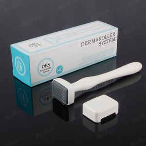 New arrival Derma Roller DRS 140 Needles Stainless Steel Adjustable Micro Needle Facial Dermaroller Stamp System Microneedle Roller Kit