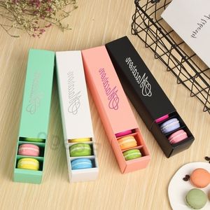 Macaron Box Cake Box Baking Supplies Home Made Macaron Chocolate Boxes Biscuit Muffin Boxes Retail Paper Macaron Packaging Box