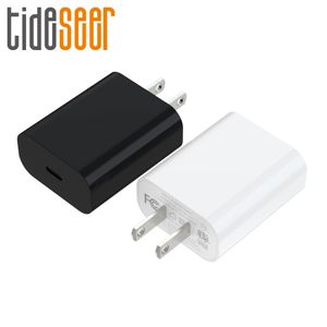 ETL FCC godkänner 18W PD Mobiltelefon Fast USB-laddare 5V3A 9V2A 12V1.5A USB-block för iPhone 8/8 PLUS / SE 2 / X / XS / XR / XS MAX / 11 PRO MAX