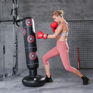 Sacchetto di sabbia 150cm 160 cm boxing punzonatura gonfiabile gonfiabile tumbler muay tailandese allenamento esercizio fisico attrezzature fitness sandbag