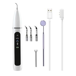 Electric Oral Cleaner Sonic Dental Scaler Tooth Whitening Calculus Remover Stains Tartar Scraper Teeth Hygiene Tools