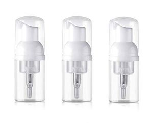 50ml 60ml Travel Foamer Bottles Empty Plastic Foam Pump Bottles Hand sanitizer Soap Mousse Cream Dispenser Bottle