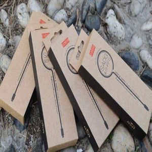 Kraft paper Mobile Phone Micro USB Cable Paper Packaging Box Retail Package Box For Data Line Phone Micro USB Cable