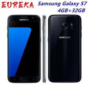 Original generalüberholtes Samsung Galaxy S7 G930A G930T G930V G930F entsperrtes Telefon Octa Core 4 GB/32 GB 5,1 Zoll 12 MP generalüberholtes Mobiltelefon