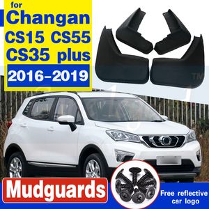 Molded Mud Flaps for changan cs15 2016-2019 cs55 2017-2019 cs35 plus Mudflaps Splash Guards Mud Flap Front Rear Mudguards Fender