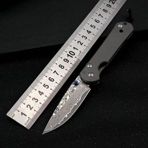 ingrosso Sebenza 21 Lama-Damasco Chris Sebenza tattico coltello pieghevole TC4 Manico in titanio Autodifesa Caccia Pocket Pocket Survival Knife UT85 BM