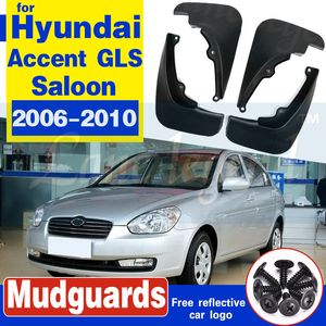 Accessories FIT FOR HYUNDAI ACCENT GLS SALOON 2006 2007 2008 2009 2010 MUD FLAP FLAPS SPLASH GUARD MUDGUARDS