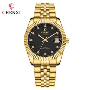 Orologio da uomo automatico a carica automatica con cinturino meccanico in acciaio inossidabile Datejust Luxury Simple Gold Silver 2 Tones Just 36mm Date Watch J190706