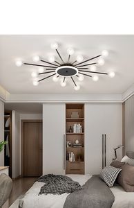 led Chandelier Lamp For LivingRoom Bedroom Home chandeliers ball Modern decor Ceiling Lighting