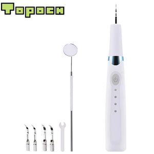 Portable Electric Ultrasonic Scaler Tooth Whitening Calculus Remover Stains Tartar Eraser Oral Hygiene Tools for Human Pets