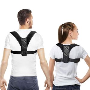 Tutore regolabile per la schiena Cintura di supporto per la spalla Correttore per la postura della schiena Clavicola Colonna vertebrale Correzione della postura diritta lombare
