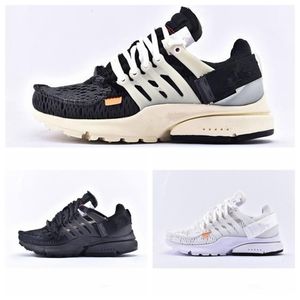 Presto With Box Running Shoes 남성 Tripel 블랙 화이트 옐로우 여성 QS 트레이너 스포츠 운동 조깅 캐주얼 디자이너 스니커즈 EU36-45