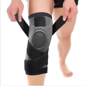 Pallacanestro Knee Brace compressione ginocchiere di protezione della gamba d'appoggio fitness coprigambe sicurezza sport dalla fasciatura del manicotto anticollisione pad di gomito